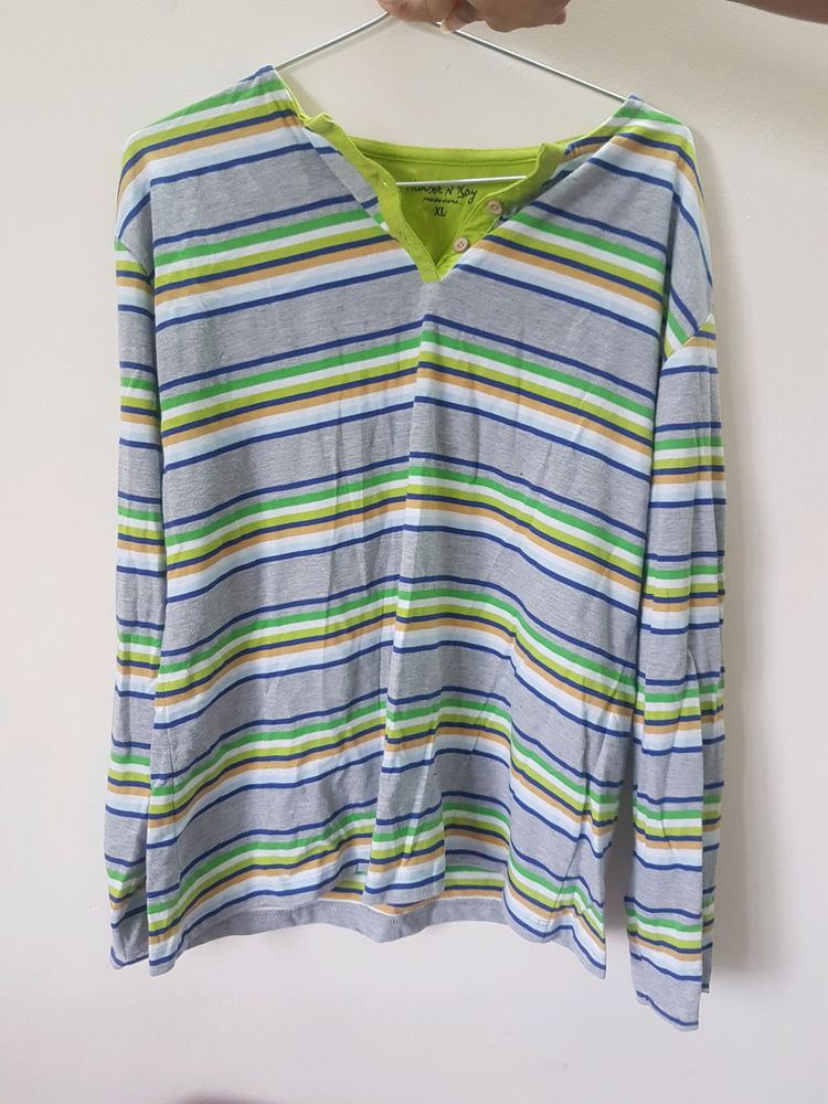 Oversized Striped T-shirt