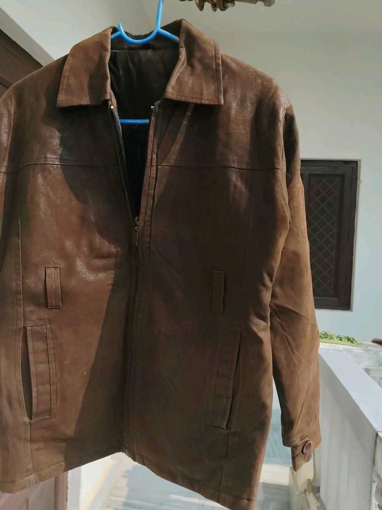 Brown Leather Jacket
