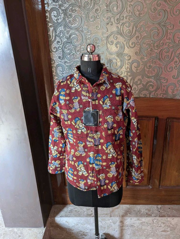 Teddy Bear Print Shirt