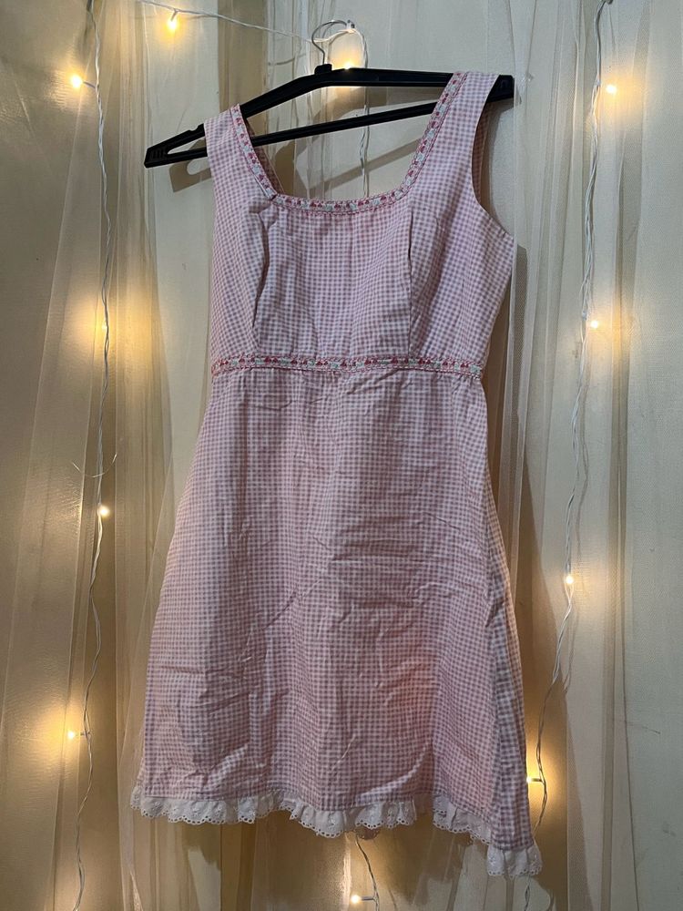 Mini Dress In Pink🎀