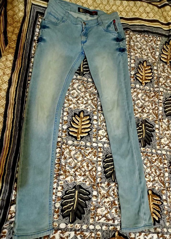 Lught Blue Girls Jeans