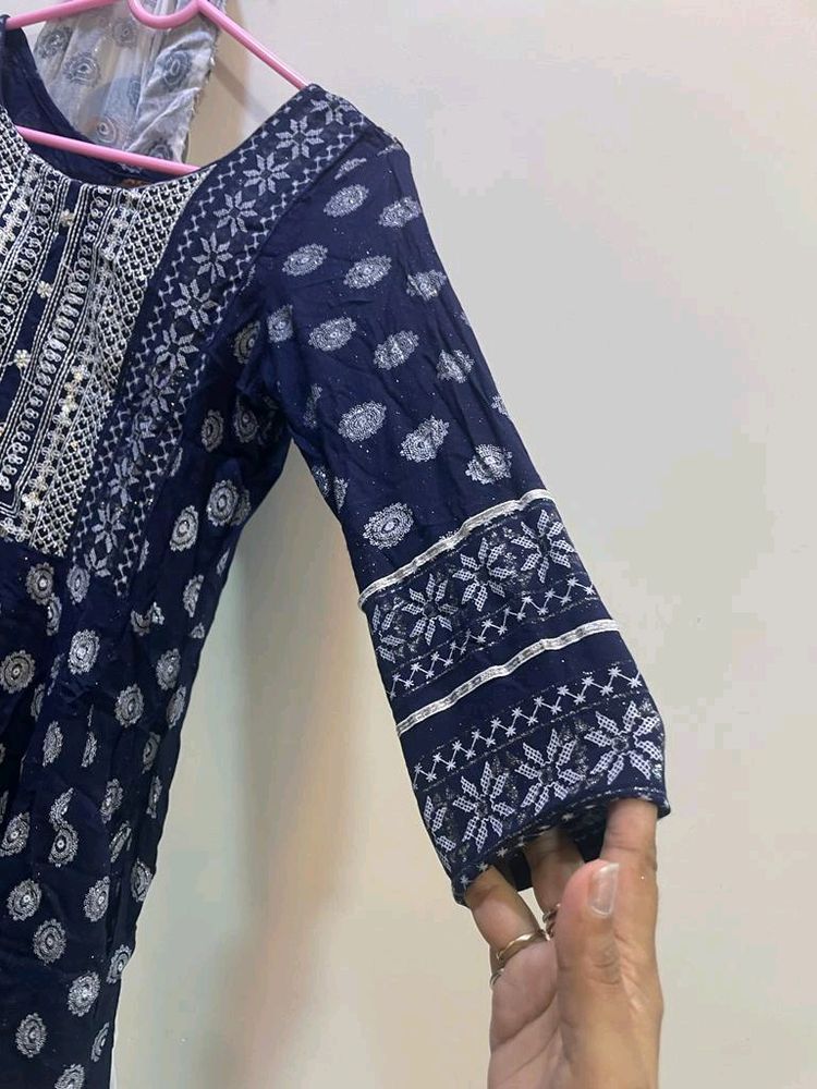 Anarkali Kurti With Dupatta