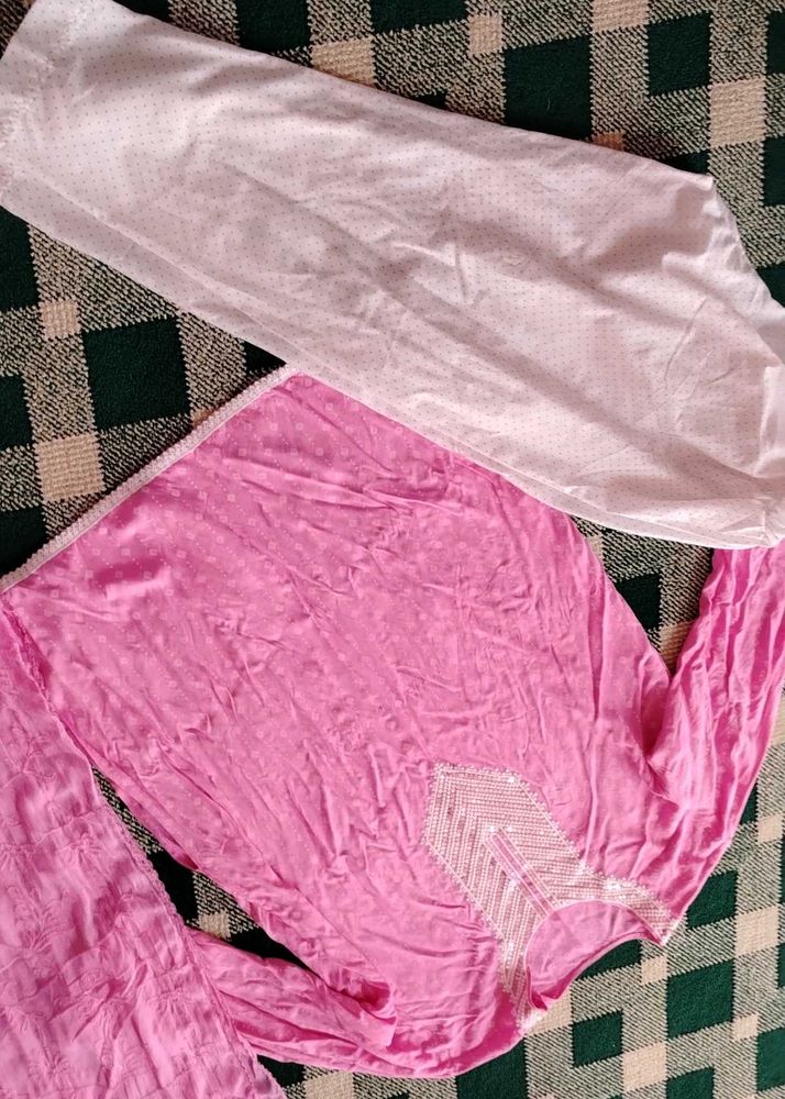 Pink Kurta Set