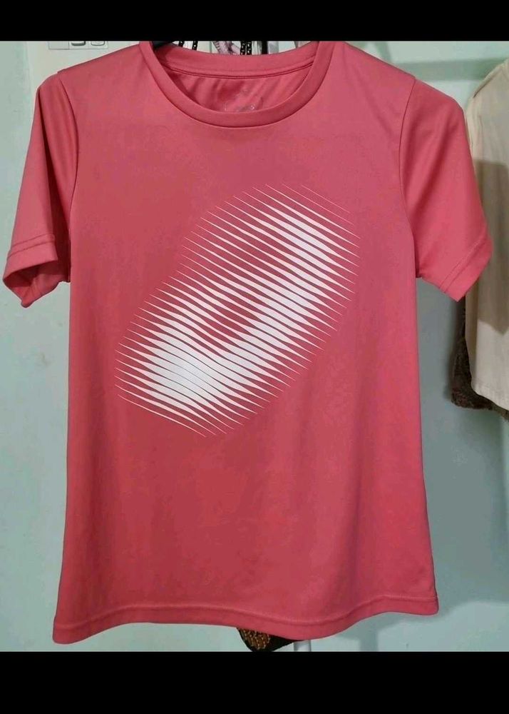 Pink Graphic T-Shirt