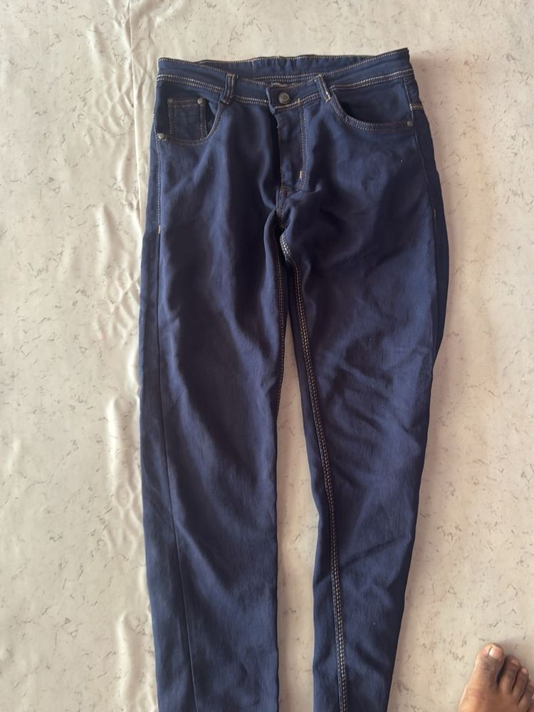 Dark Blue Denim Jeans