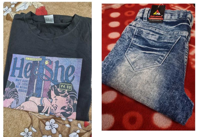 Jeans T Shirt Combo