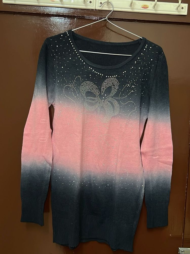 Sparkly Ombre Sweater