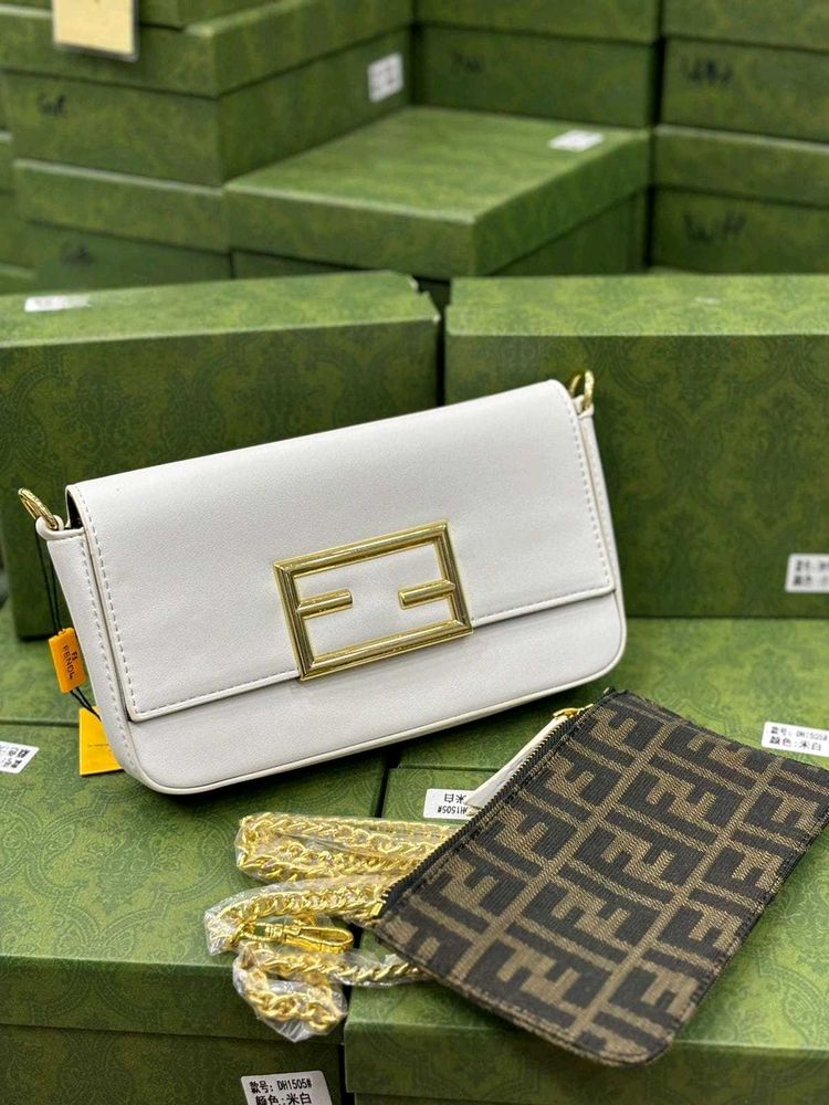 FENDI 2 PCS PREMIUM QUALITY SLING WITH POUCH