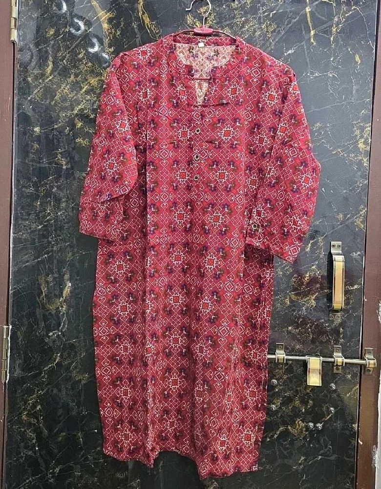 Cotton Printed Kurta