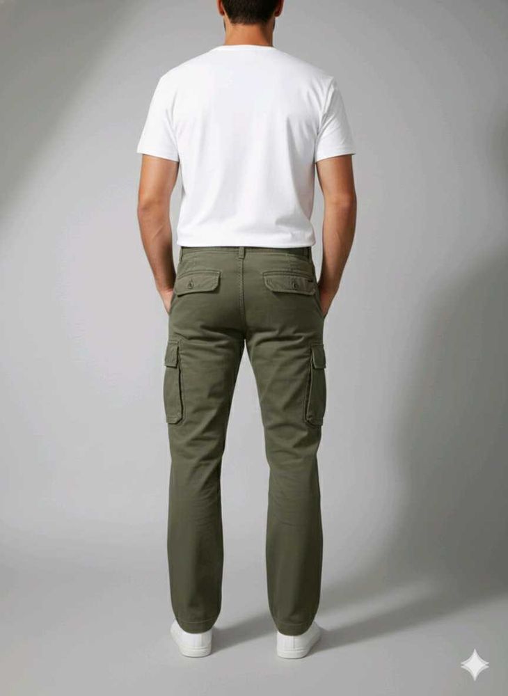 Olive Green Cargo Pants