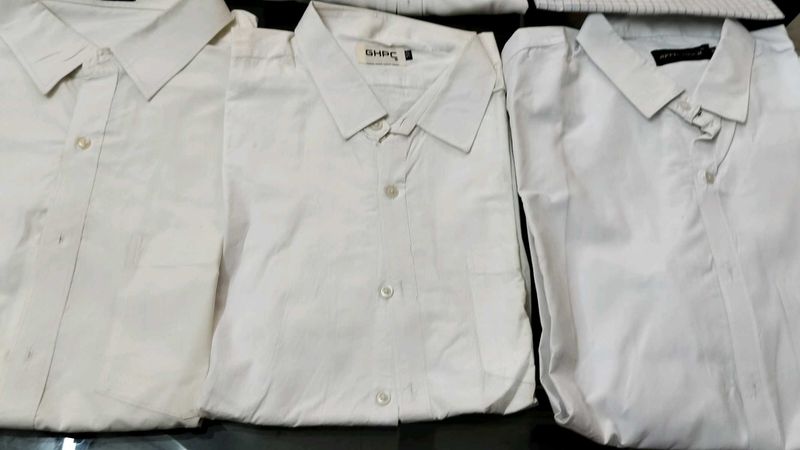 Men's White Shirts Bundle