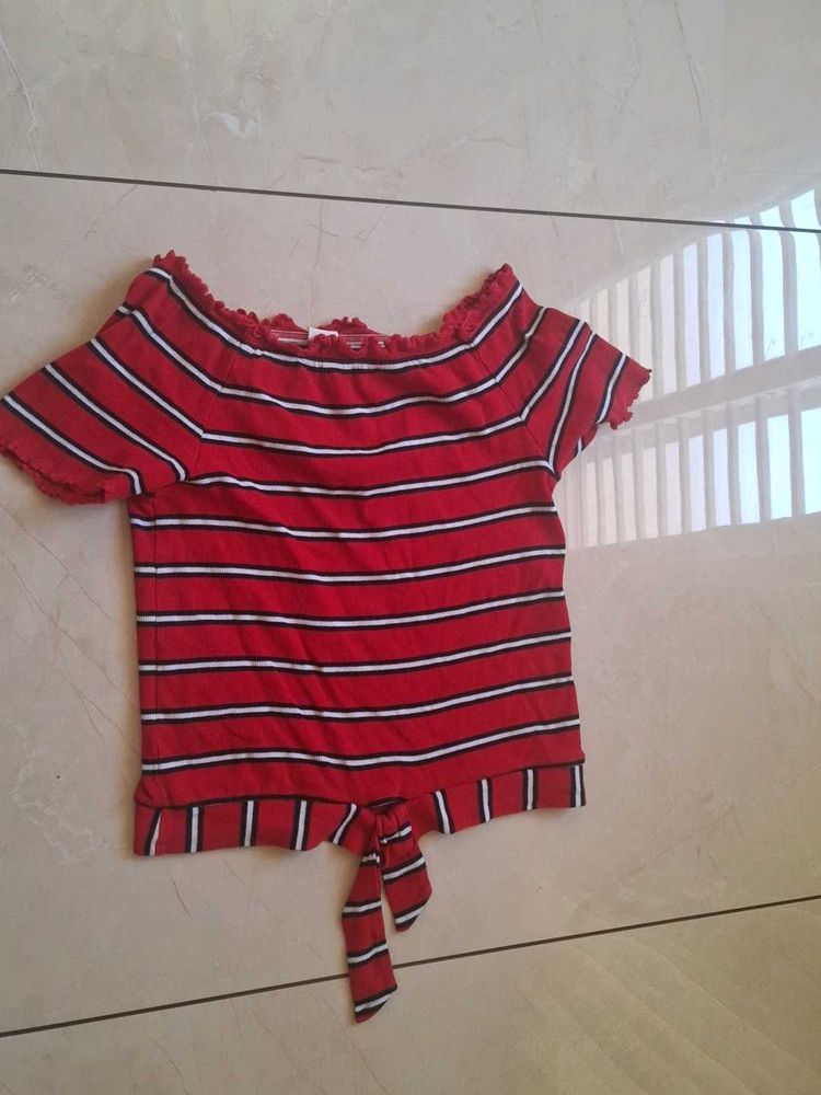 Striped Girls' Top