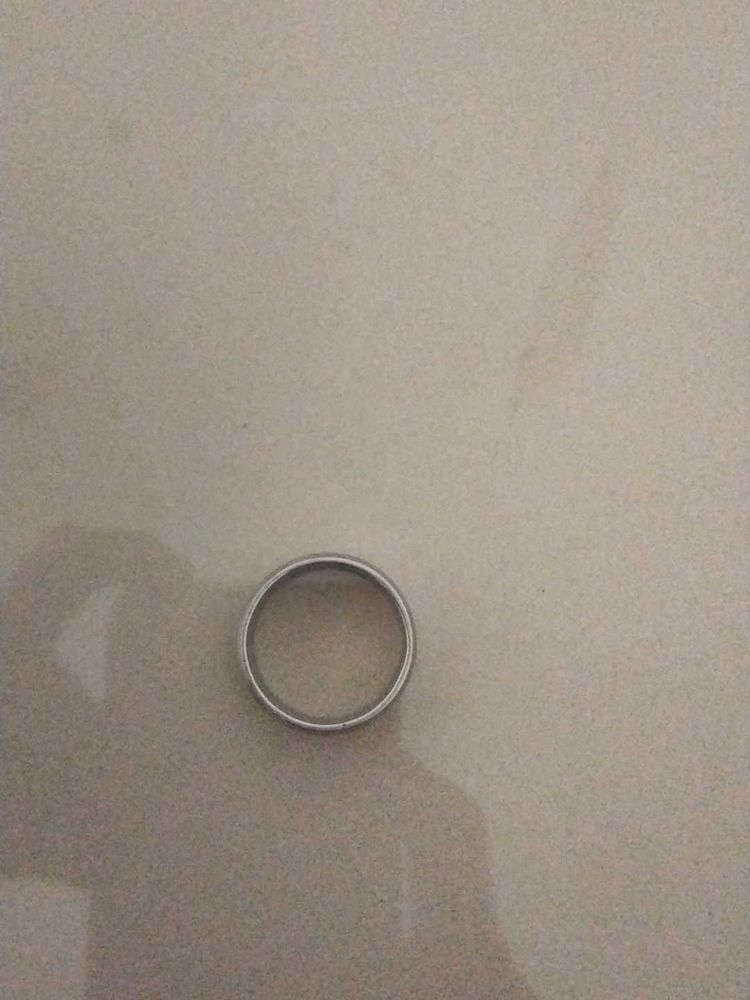 Simple Silver Band Ring