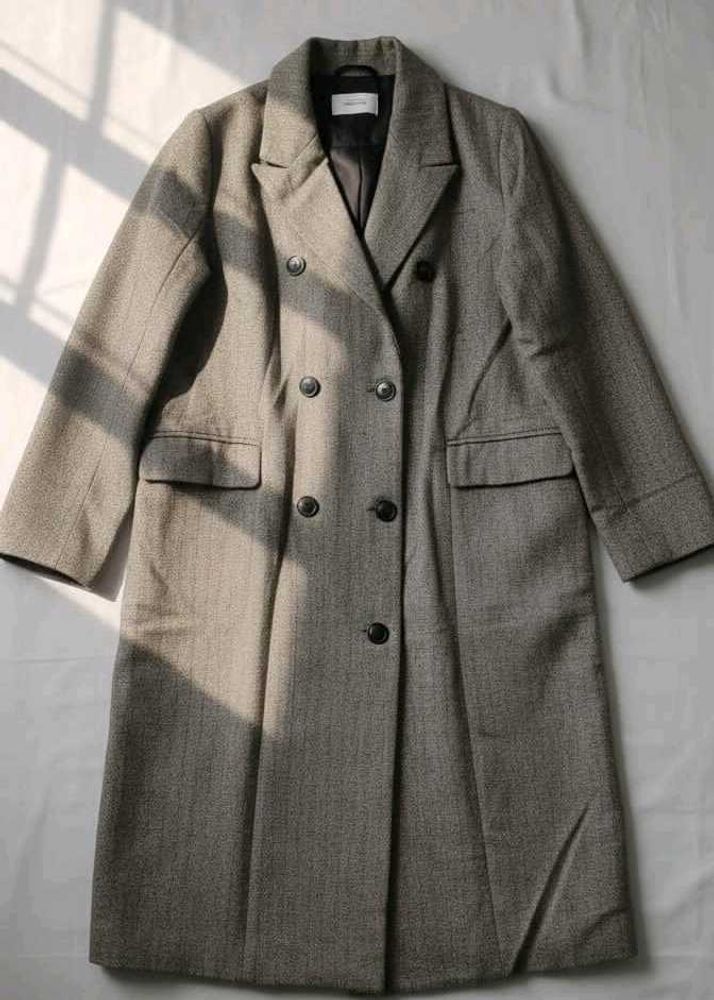 Elegant polyester💚Blend Trench Coat❤️