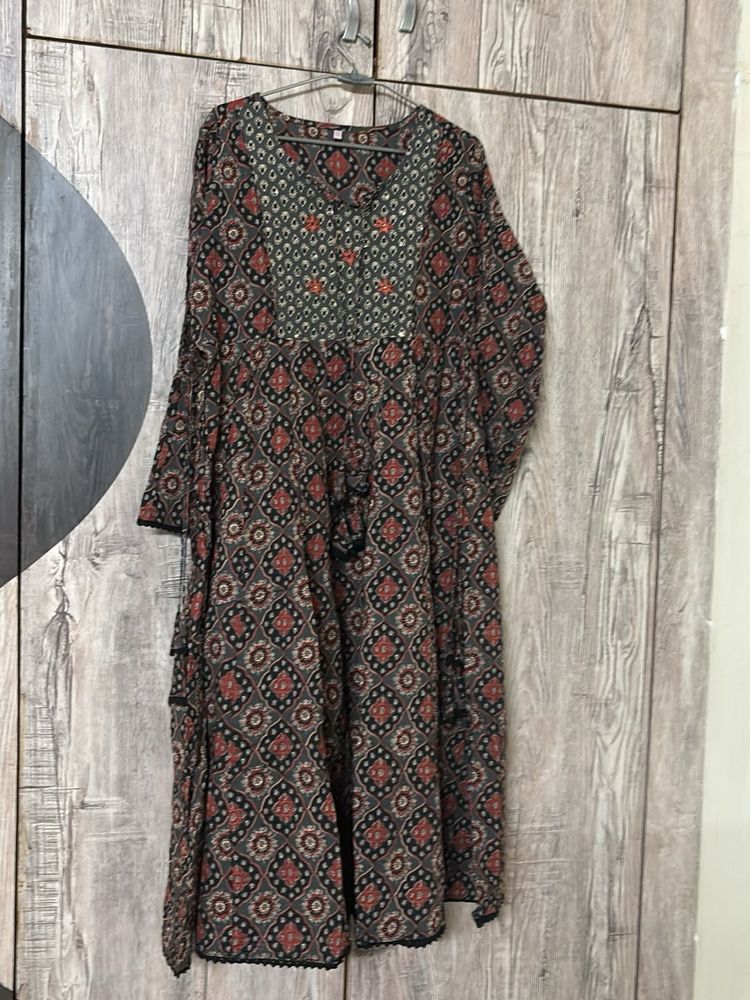 Multi Kurti Set( Bottom+duppata)