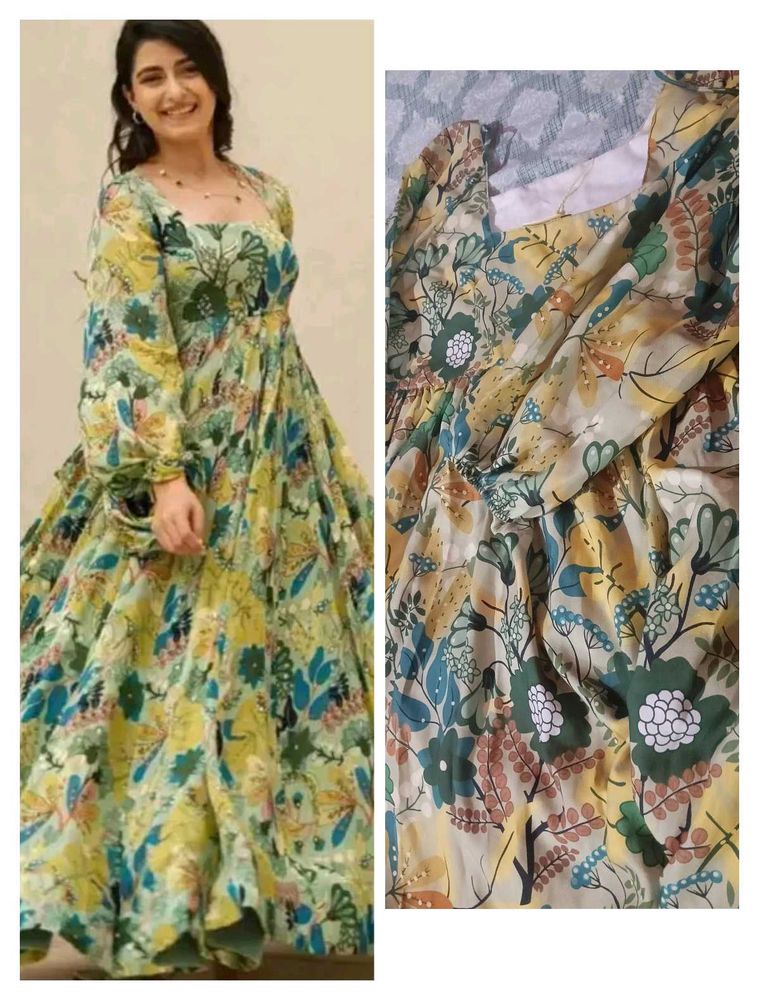 Floral Print Maxi Dress