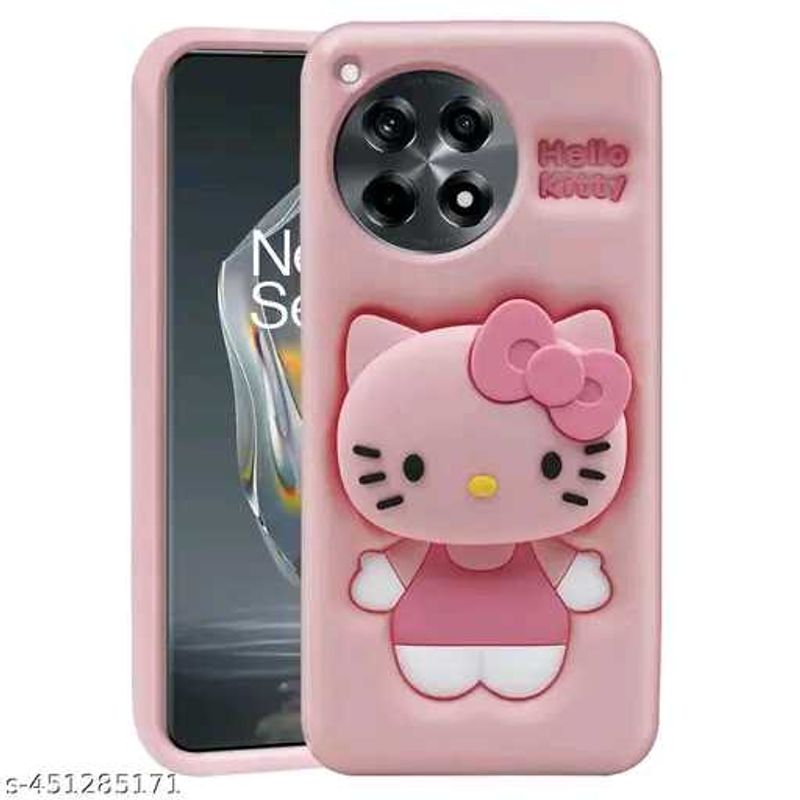Oneplus 12R Kitty Cover Pink Color