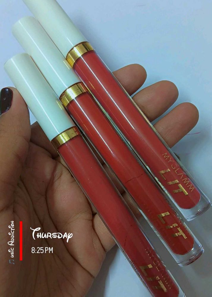 Used Lipsticks From MYGLAAM &amp; POP XO