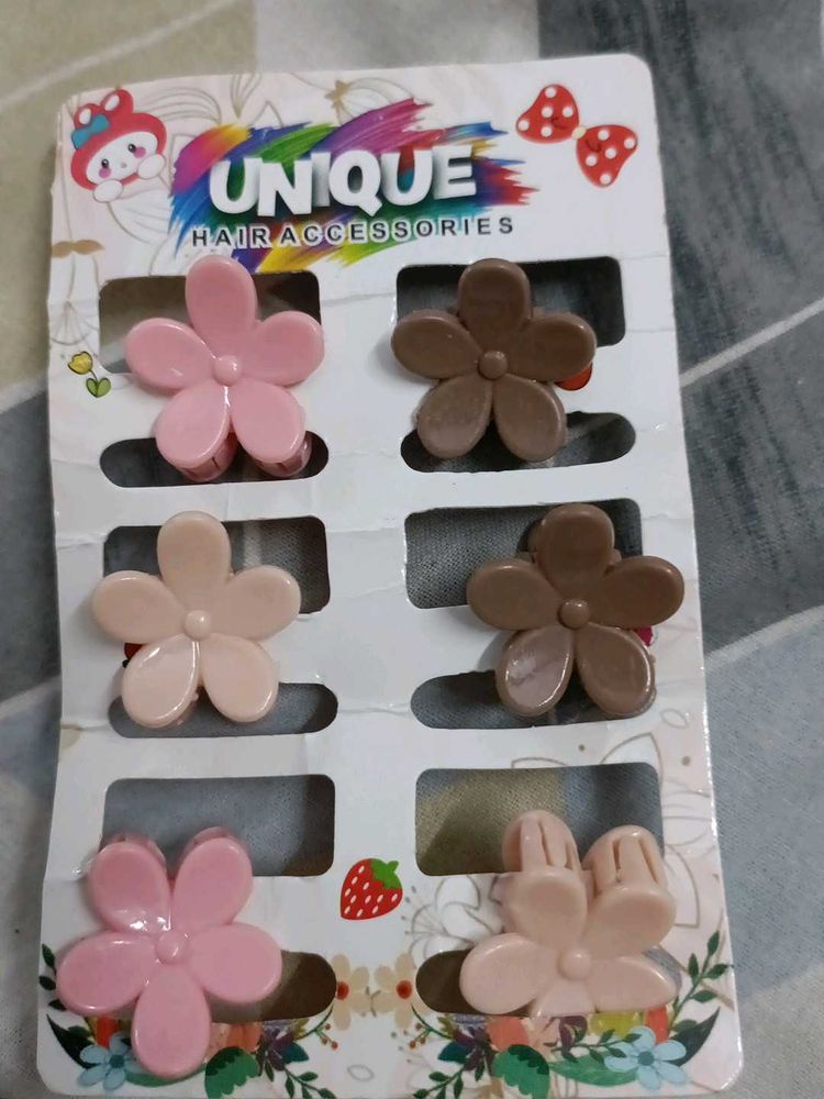 Flower Hair Clips