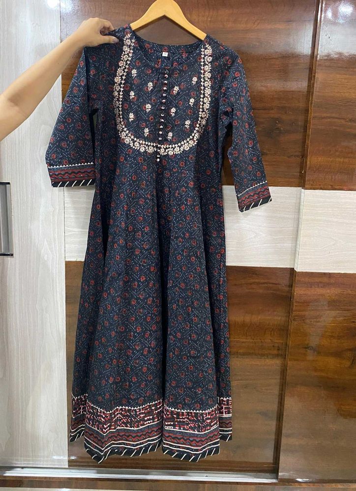 Cotton Ethnic Printed Kurta Set