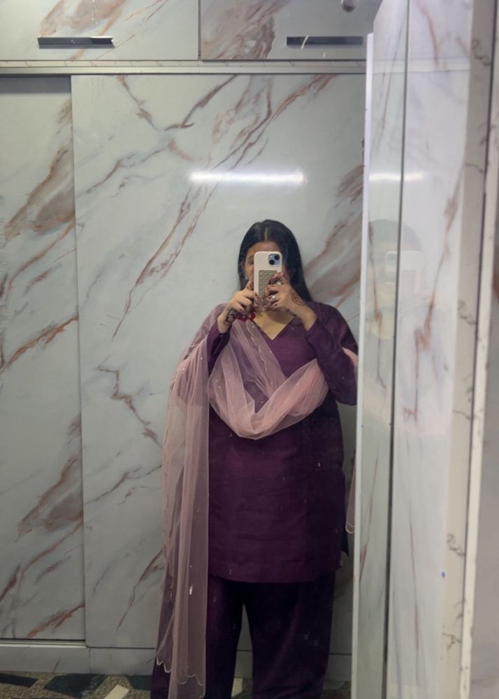 Farshi Salwar Suit without dupatta