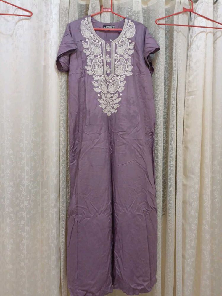 Purple Night Gown