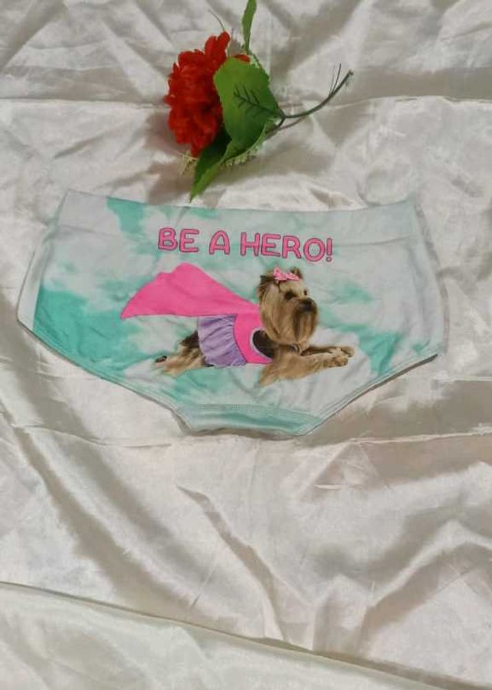 &#34;Be A Hero!&#34; Graphic Print Undies