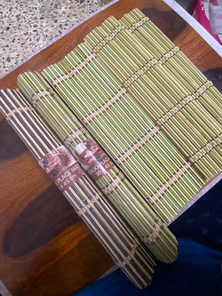 Bamboo Placemats Set