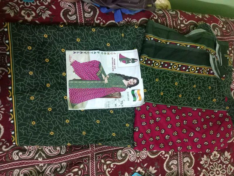 Unstitched Salwar Kameez Fabric