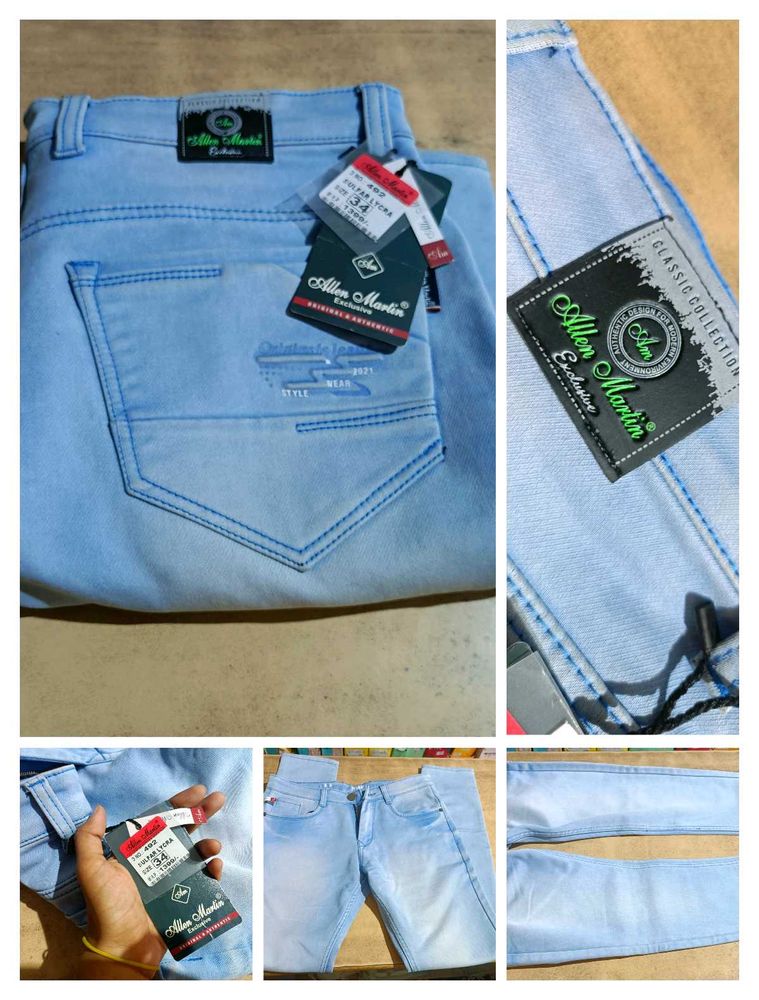 Allen Martin Light Wash Jeans - Size 34
