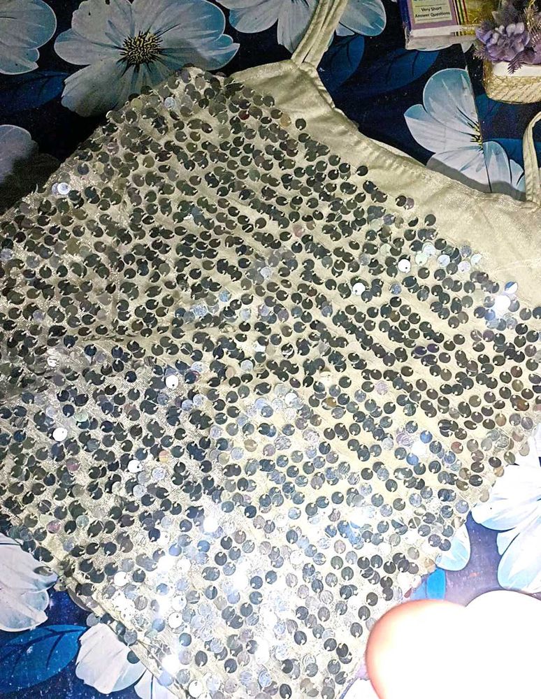 Stylish Sequins Party Top 💭🦋