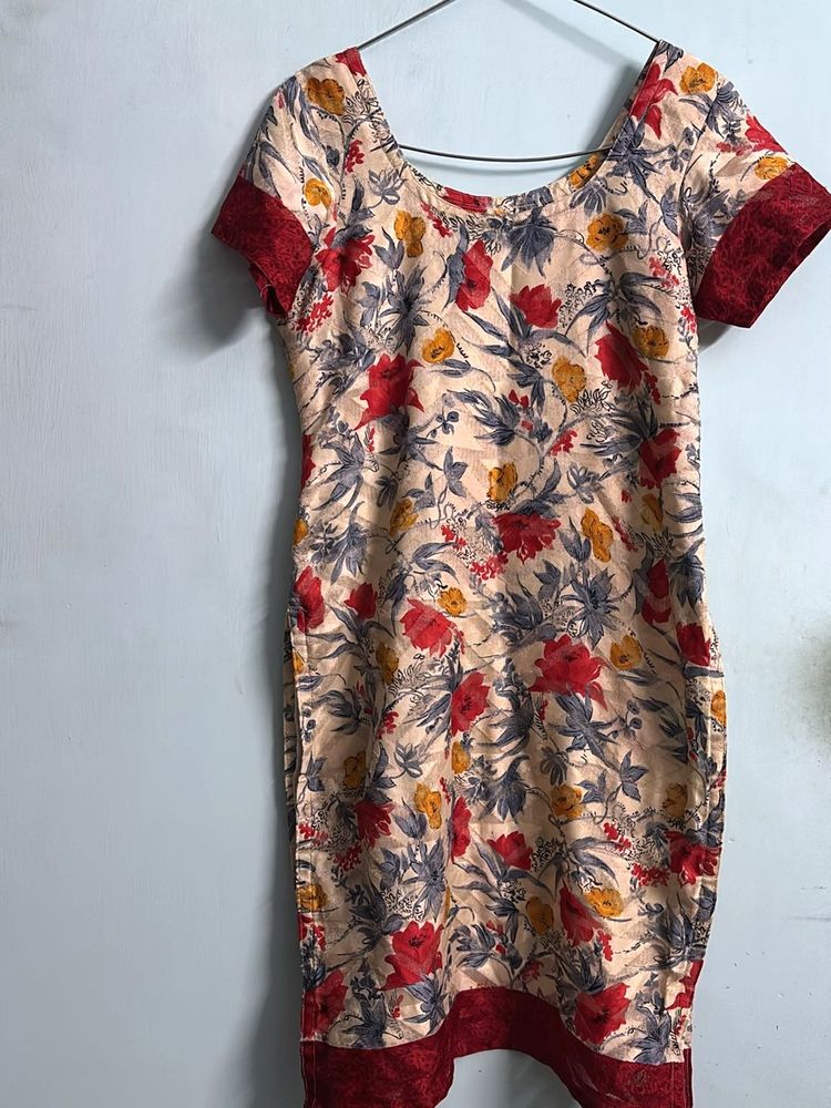 Floral Print Kurti
