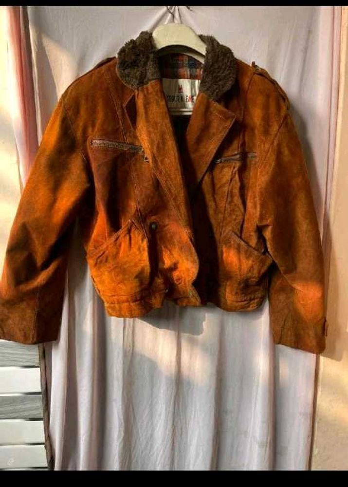 Vintage Suede Leather Jacket