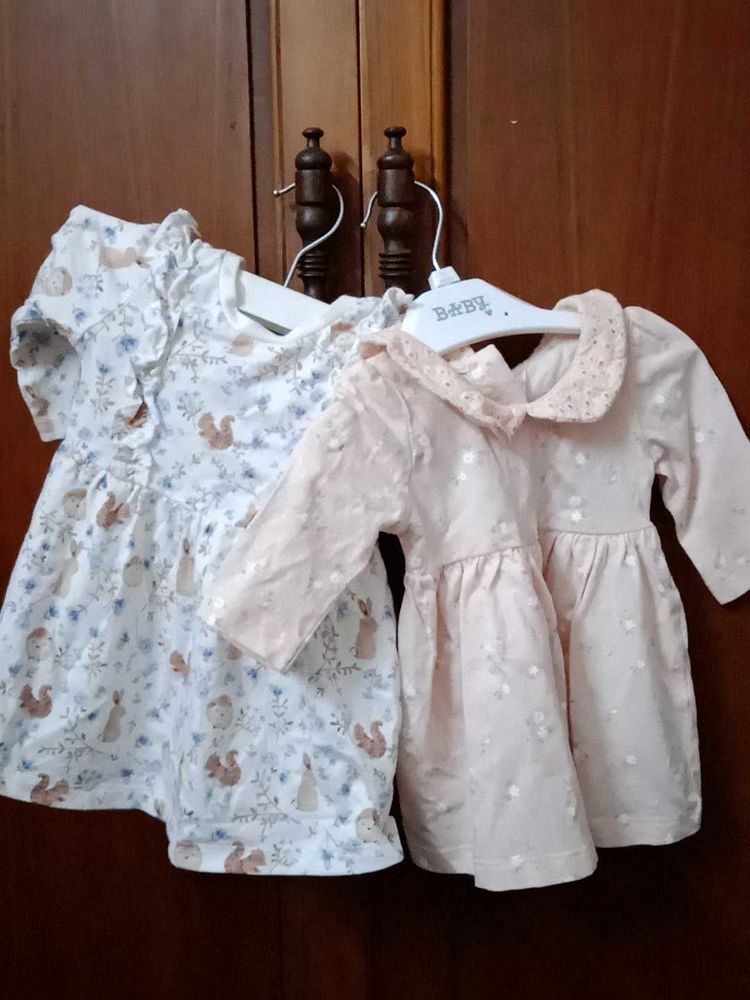 Baby Girl Frocks . Pack Of 2