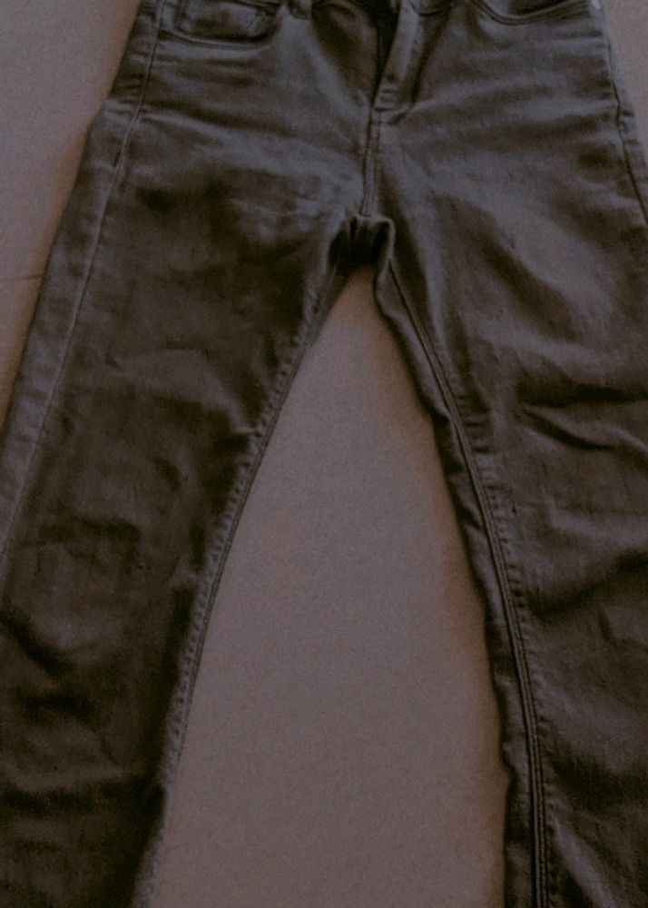 Bootcut grey jeans