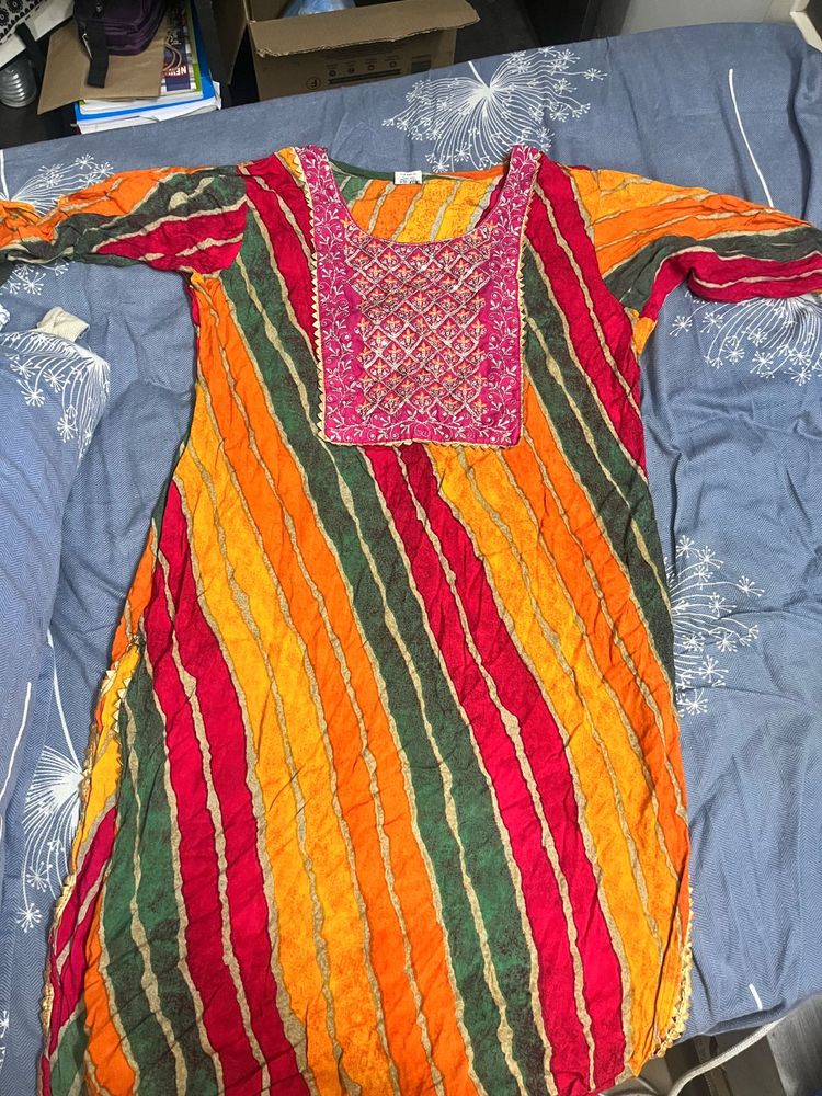 MULTICOLOURED KURTA