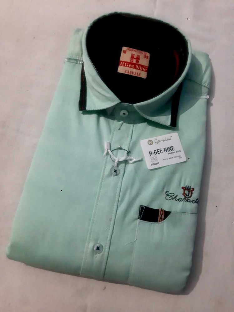 H-Gee Nine  Shirt - Mint Green Combo Pack Of 4