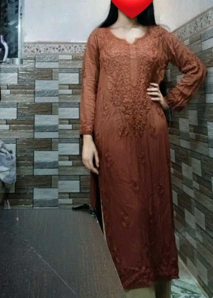 Handwork Chikankari Kurti