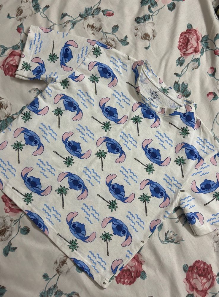 Disney Stitch Print Tee