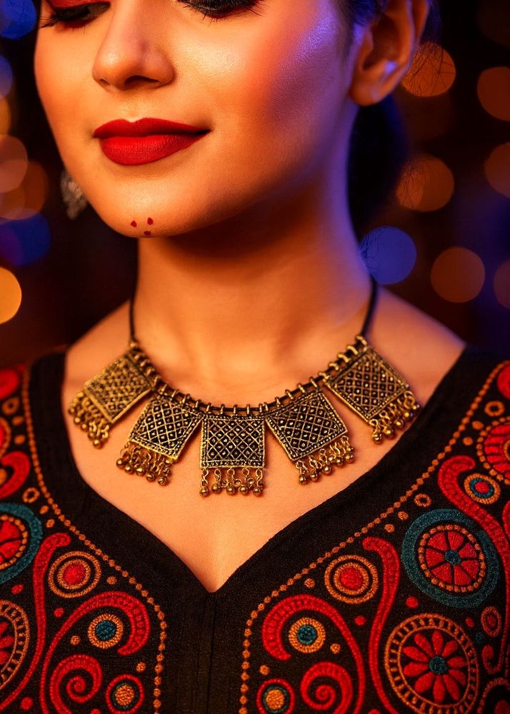 Statement Oxidised Necklace