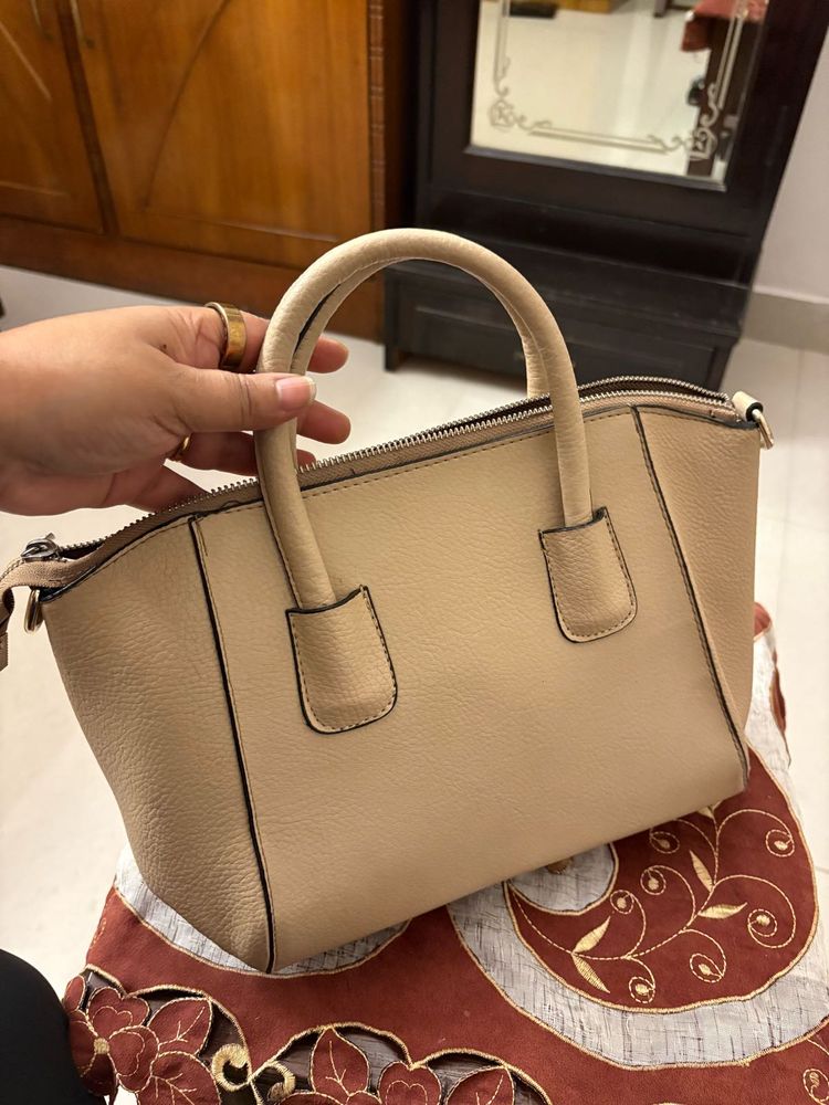 beautiful leather handbag
