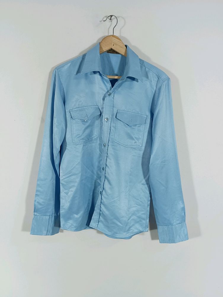 Cyan Casual Shirt (Women)