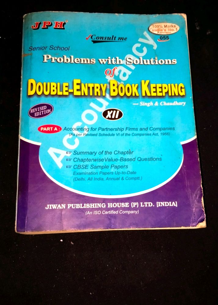 Class 12th Double Entry Book Keeping