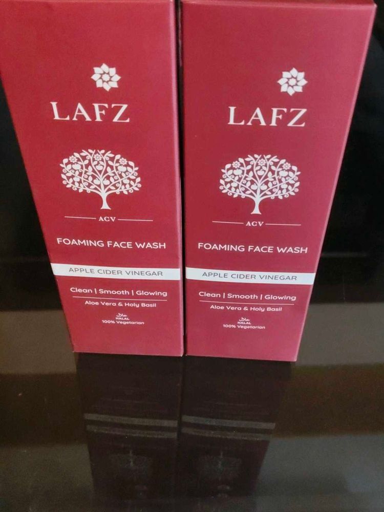 Lafz Cafeine &amp;Apple Cider Vinegar Foaming Facewash