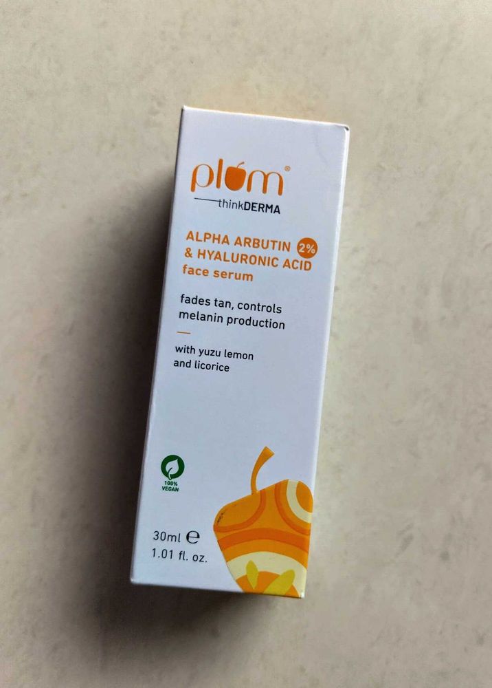 Plum Alpha Arbutin Face Serum