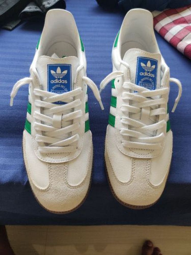 Adidas Samba OG - White &amp; Green