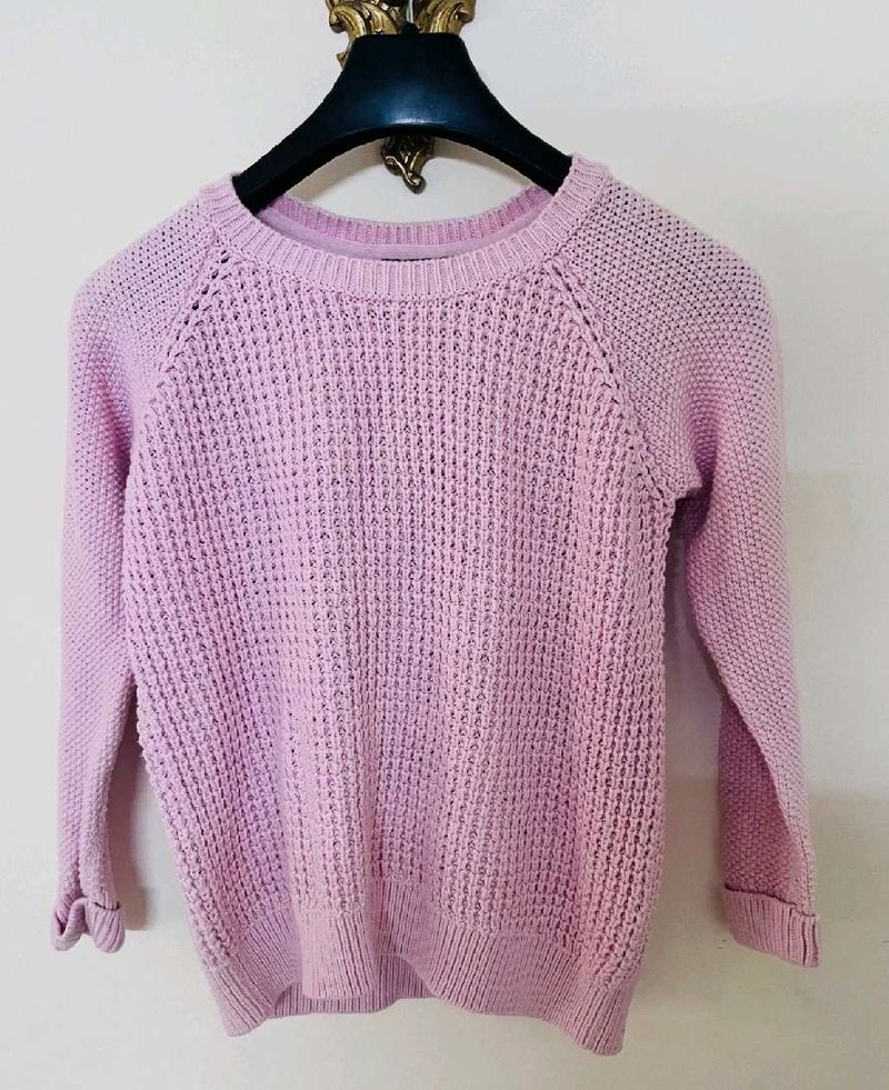 Baby Pink Sweater Top