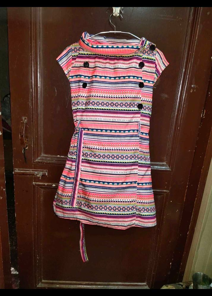 Women Mast And Harbour Dress With Belt