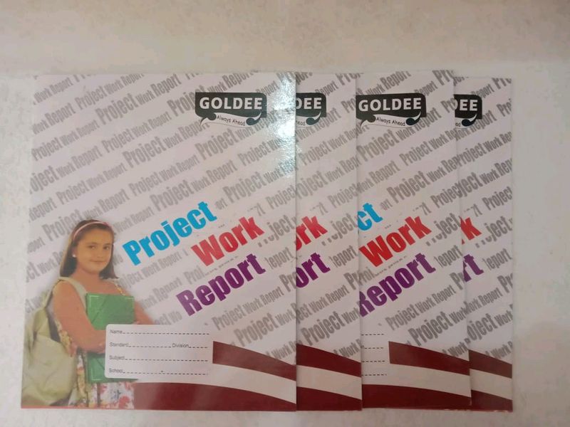 Project Work Report Notebook For Practicals / Graphs /Maths Project