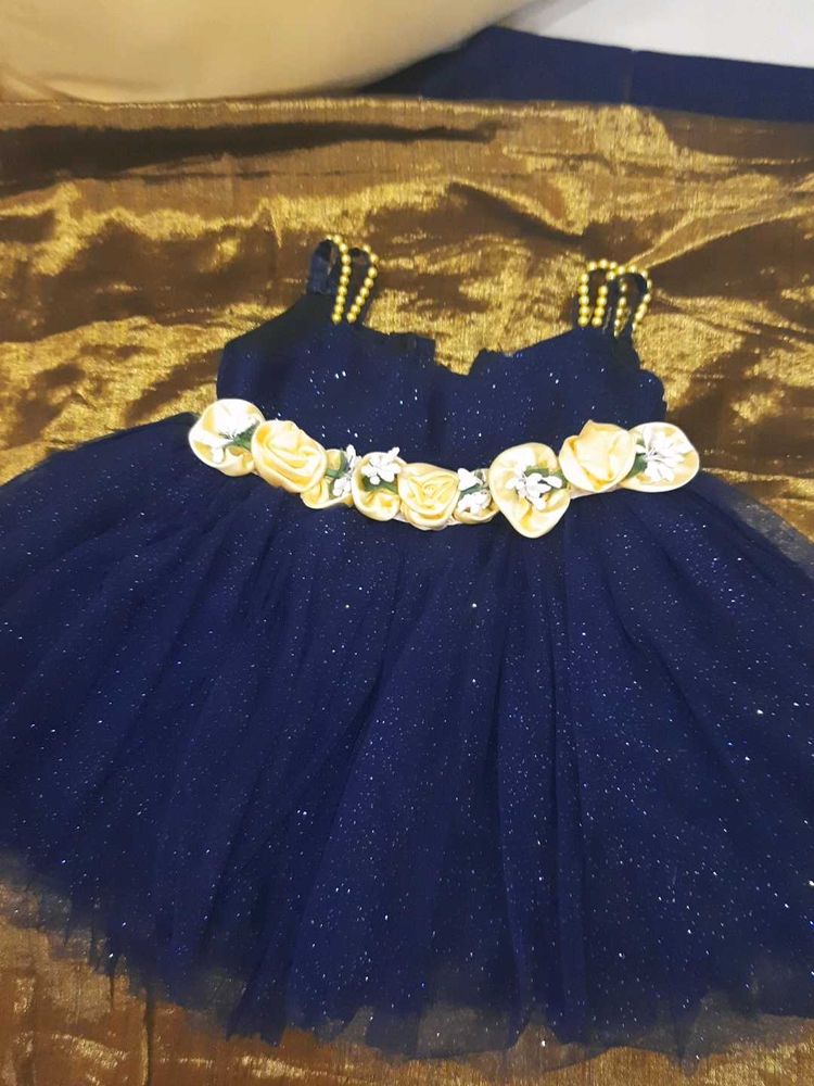 Navy Blue Tutu Dress